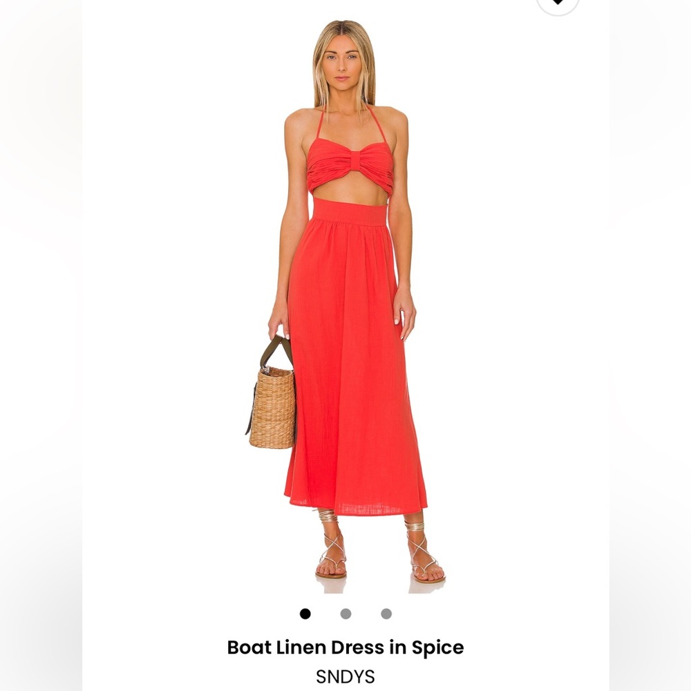 SNDYS Boat Linen Dress
